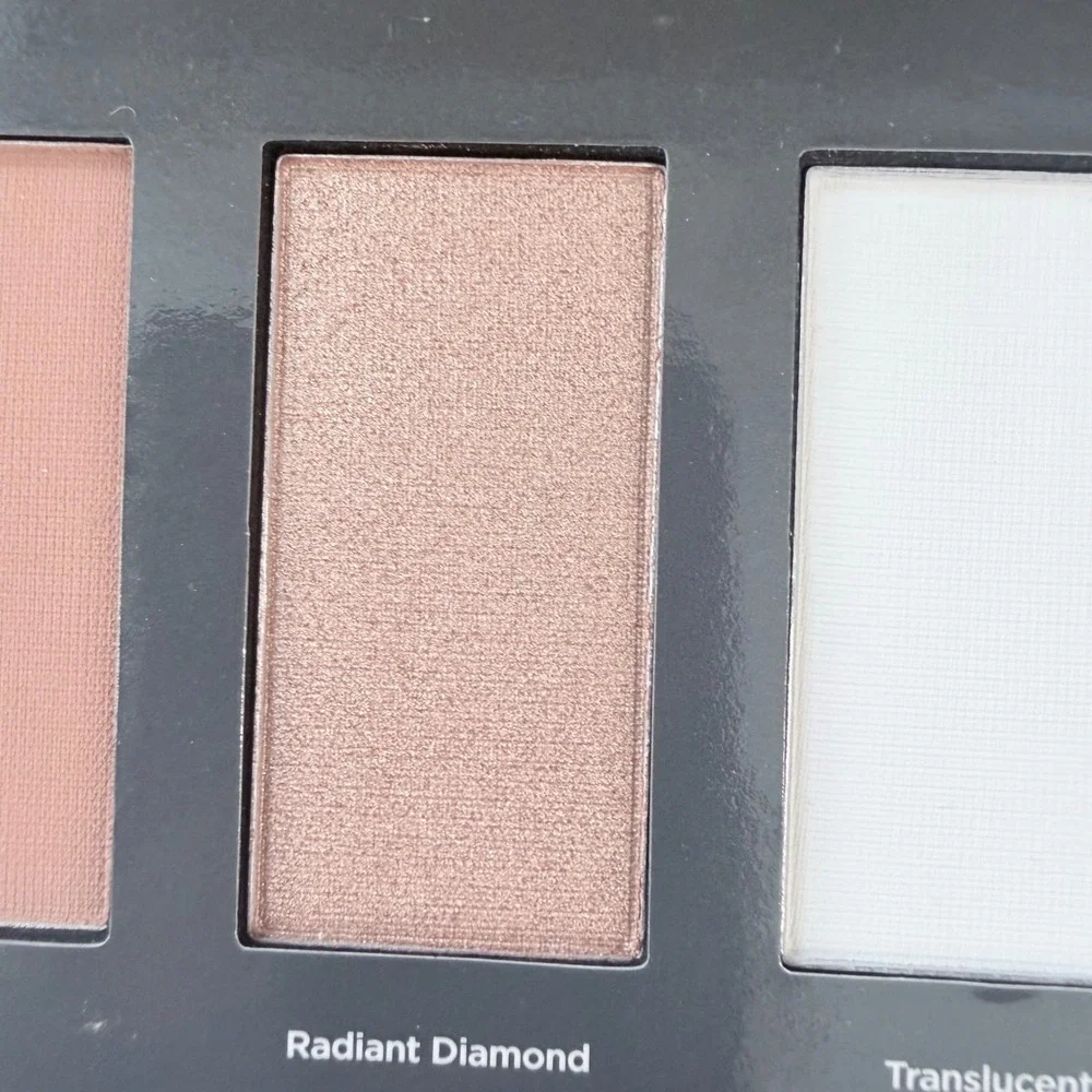 Ulta Beauty Makeup Palette Lot Face Trio Radiant Diamond Eyeshadow Plum Drop 2pc